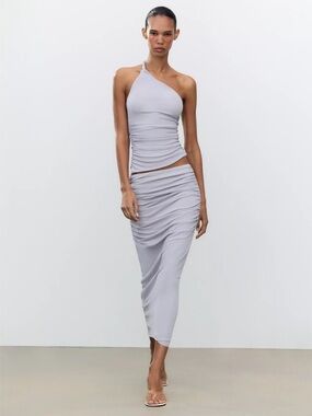 Zara Asymmetric Halter Top - NWT